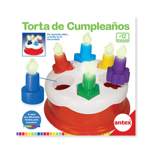Torta De Cumpleaños Con Encastre