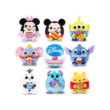 Snackles Disney Cápsula de Peluche Zuru 11.5 cm