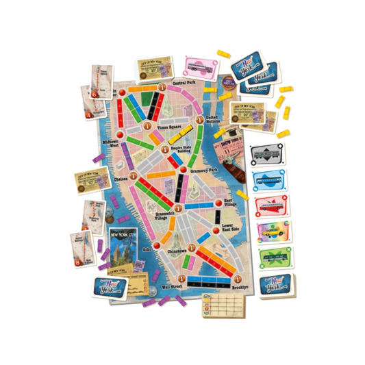 Juego de Mesa Aventureros al Tren: Nueva York