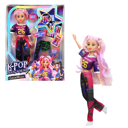 Muñeca K-Pop Diva Articulada 30 cm Diva Squad
