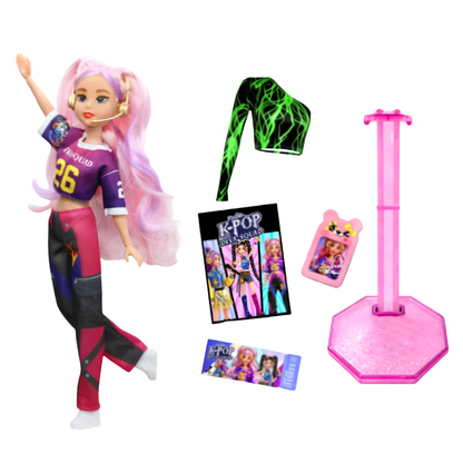 Muñeca K-Pop Diva Articulada 30 cm Diva Squad