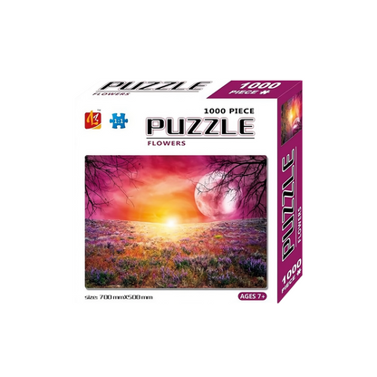 Rompecabezas Campo De Flores 1000 Piezas