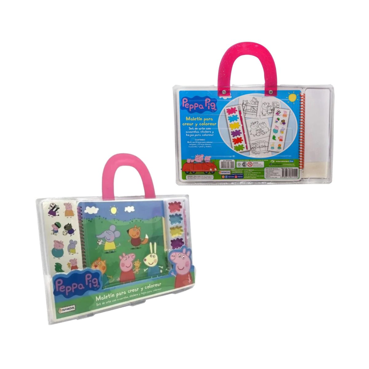 Peppa Pig - Maletín Crear Y Colorear
