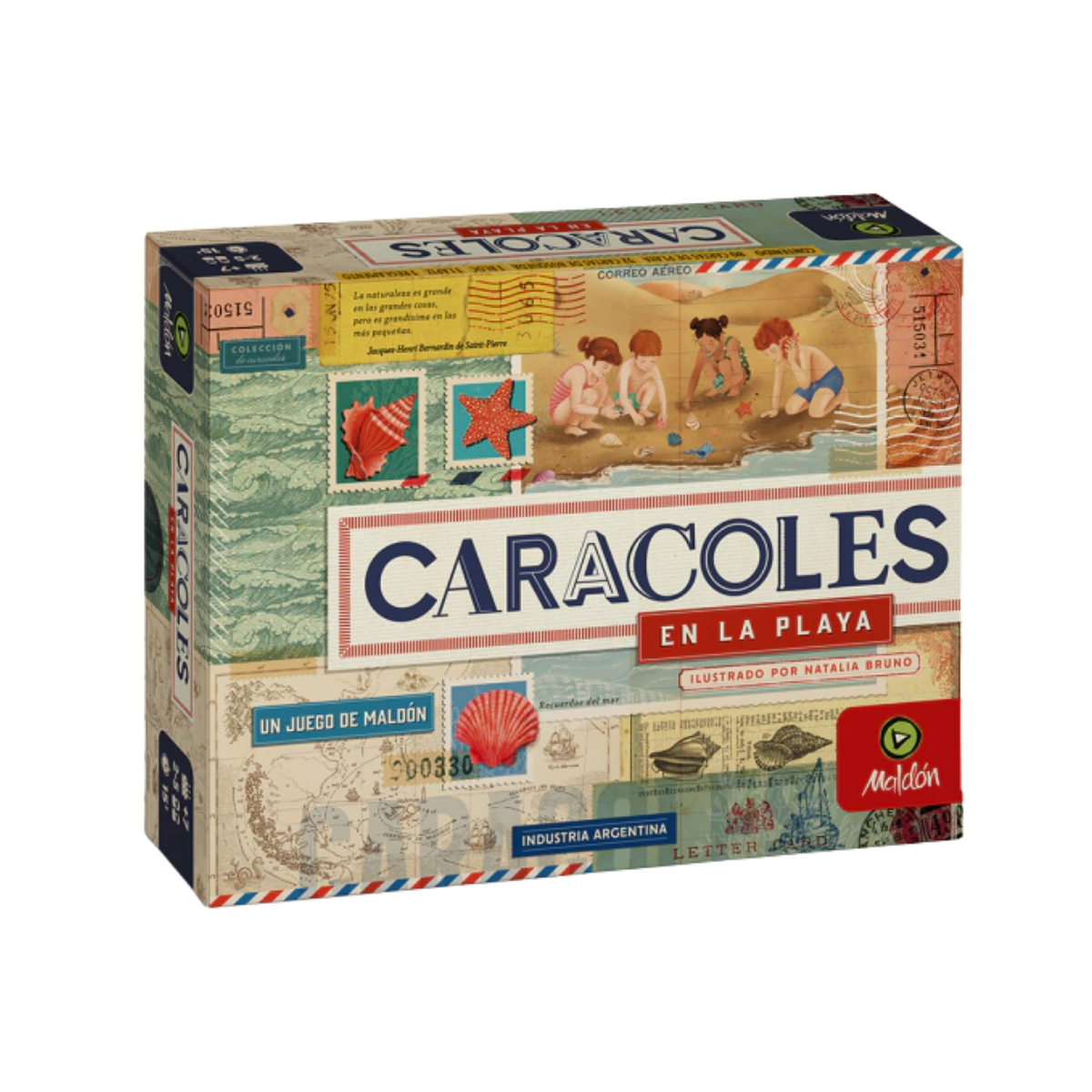 Juego de Mesa Caracoles en la Playa