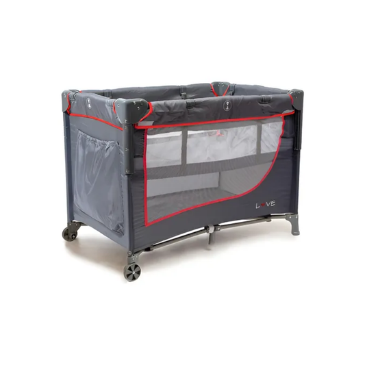 Practicuna Plegado Fácil con 3 Alturas, Cambiador y Mosquitero