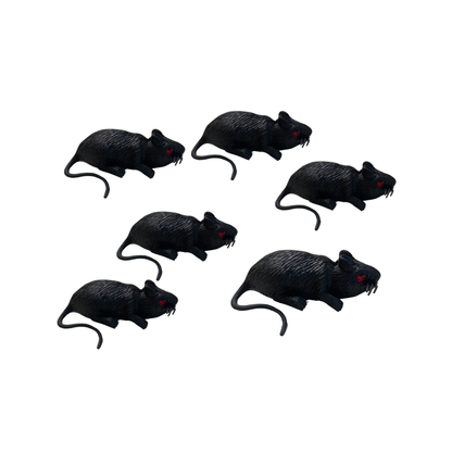 Ratones de Plástico Decorativos