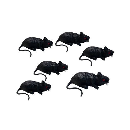 Ratones de Plástico Decorativos