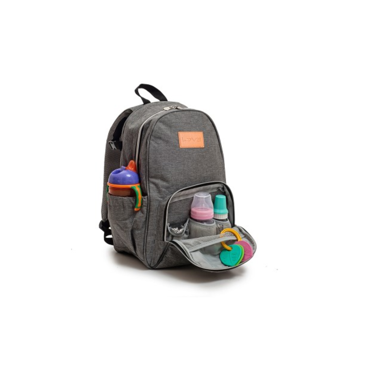 Mochila Maternal con Cambiador - Gris