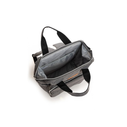 Mochila bolso Maternal con Cambiador - Gris