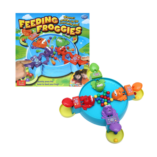 Juego De Mesa Atrapa Pelotas Ranas