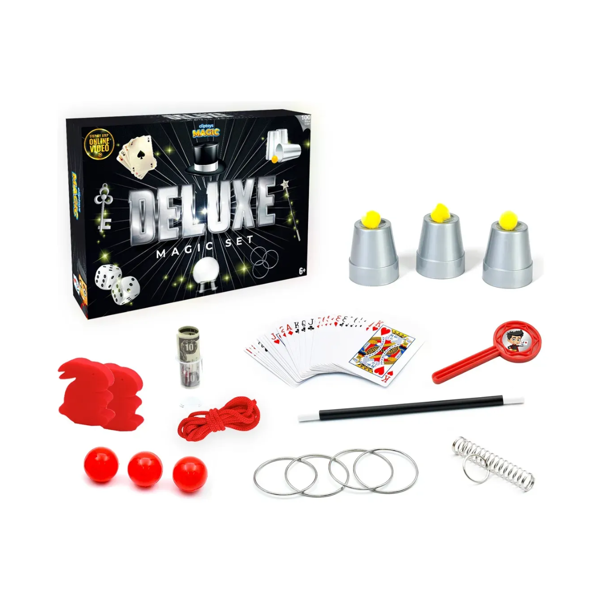 Juego De Magia Deluxe Set 708480 Cliptoys