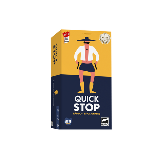 Juego De Cartas Quickstop Buró