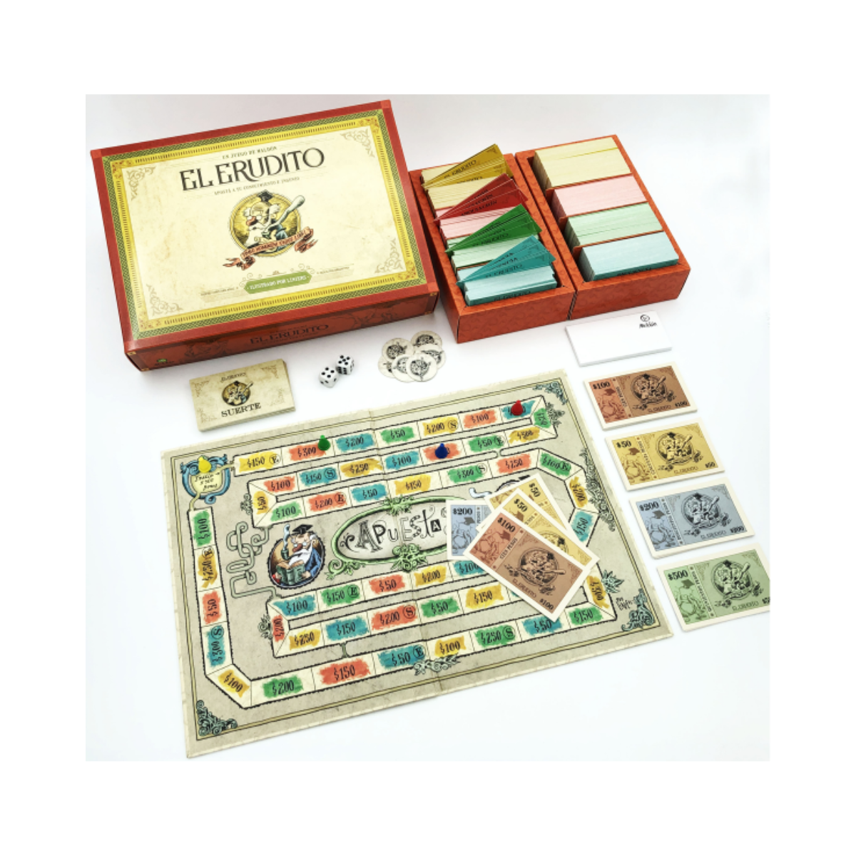 Juego de Mesa El Erudito Maldón