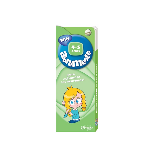 Libro ABREMENTE FAN 4-5 AÑOS