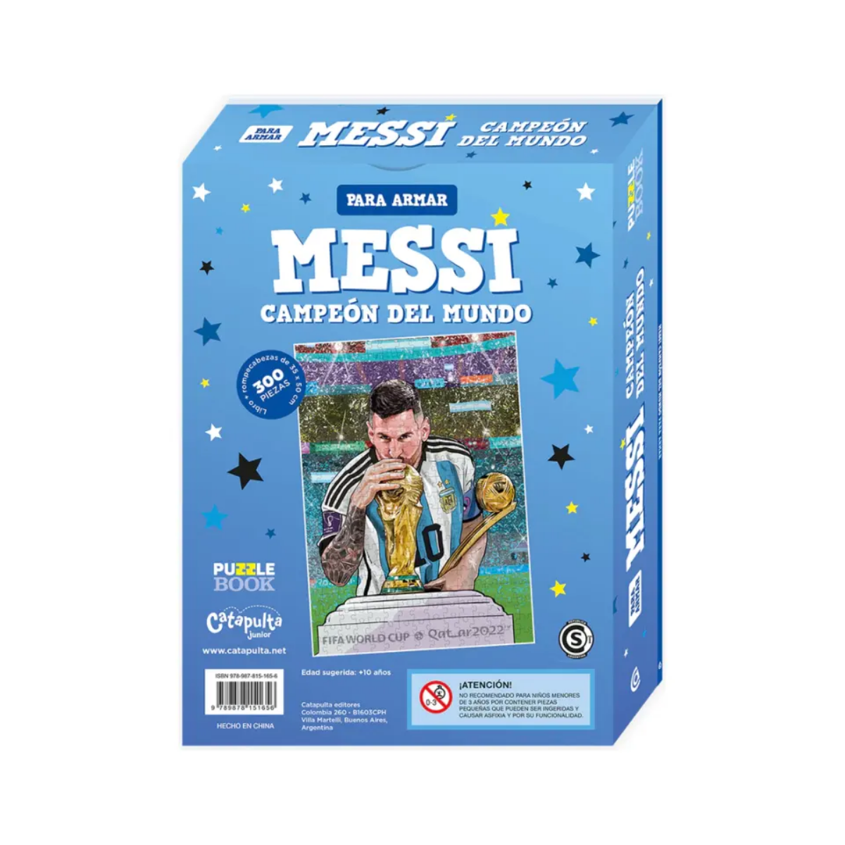 Libro Infantil Messi Campeón del Mundo