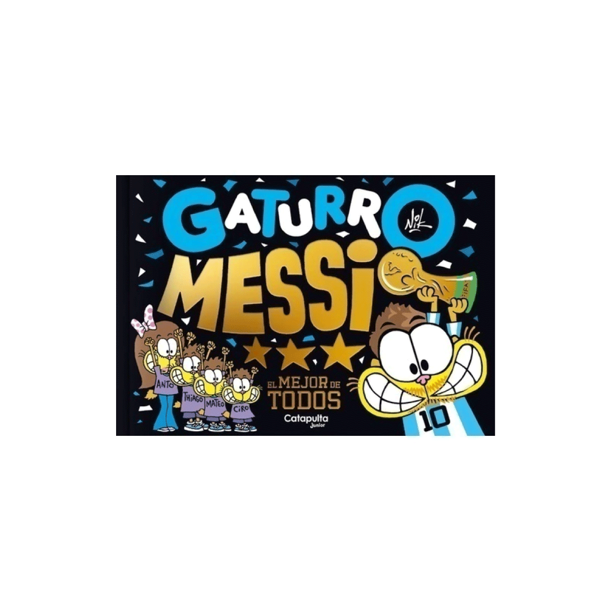 Libro Gaturro Messi