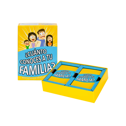 Juego de Mesa Cuanto Conoces a tu Familia