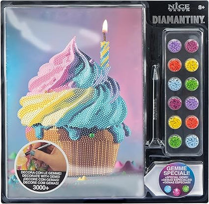 Set De Arte Diamantiny Con Gemas Modelos Surtidos