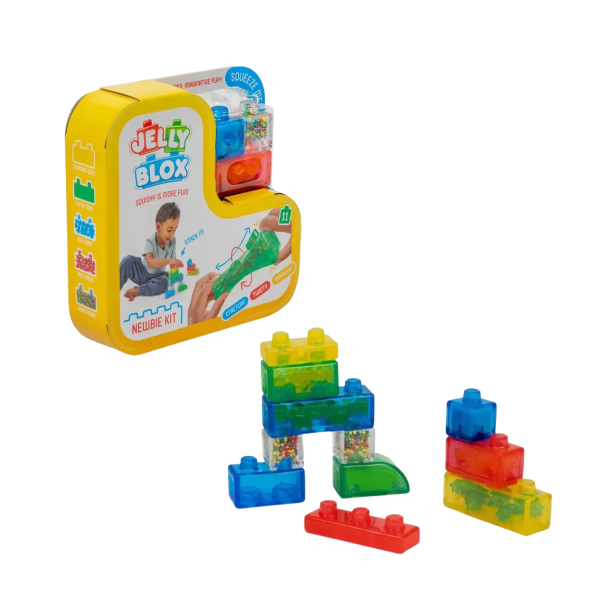 Jelly Blox Bloques Sensorial Newbie Kit