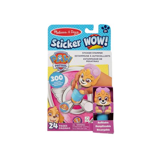Sticker Wow de Paw Patrol Melissa & Doug 24 Páginas con 300 Stickers