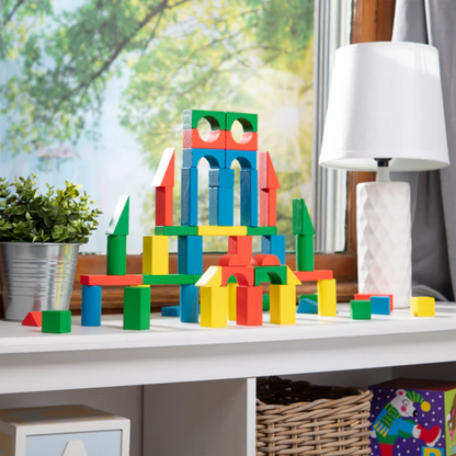 Set de Bloques de Madera de Construcción 100 unidades de Melissa & Doug