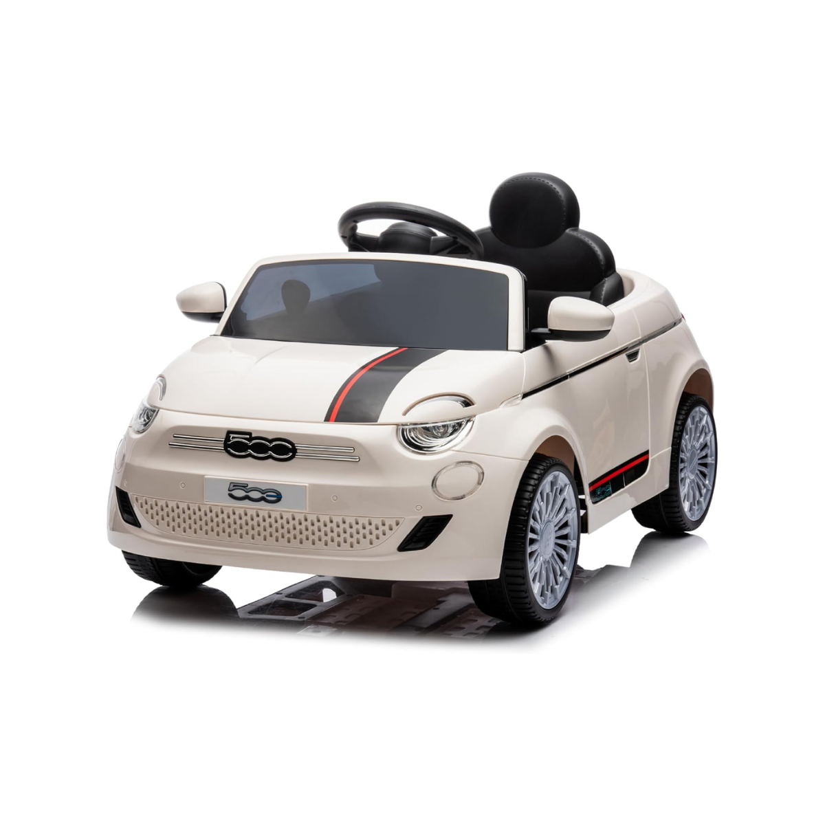 Auto a Batería Fiat 500 12V – Blanco
