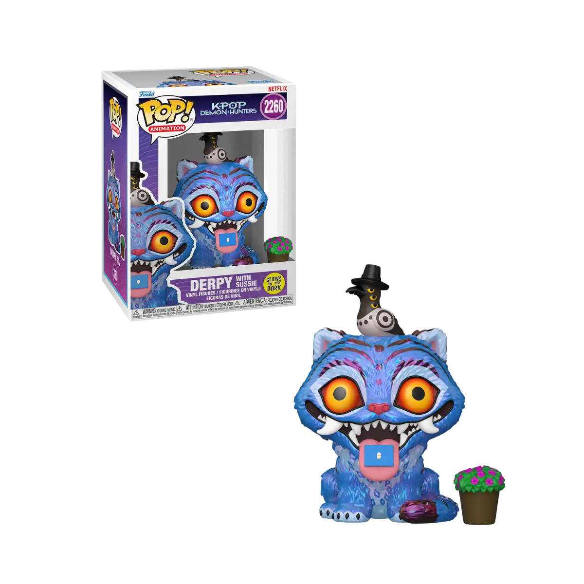 Funko POP! Kpop Demon Hunter Derpie con Sussie