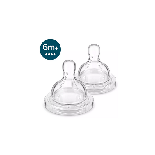Tetinas Anti Cólicos Refresh X2 Fluir Rápido +6M Philips