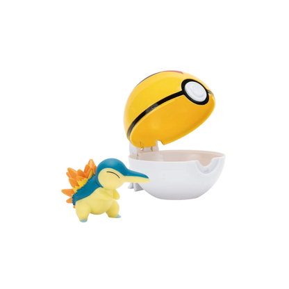 Pokémon Pokebola con Figura de 5 cm