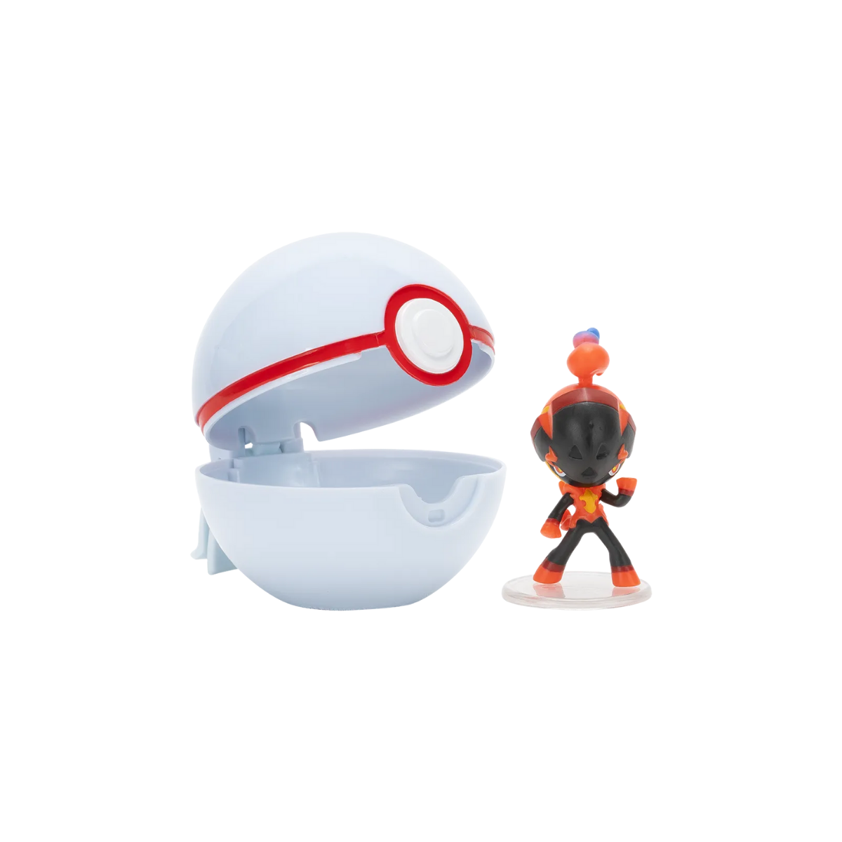 Pokémon Pokebola con Figura de 5 cm
