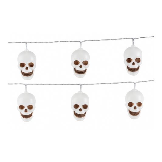 Guirnalda de Calaveras con Luz LED Halloween