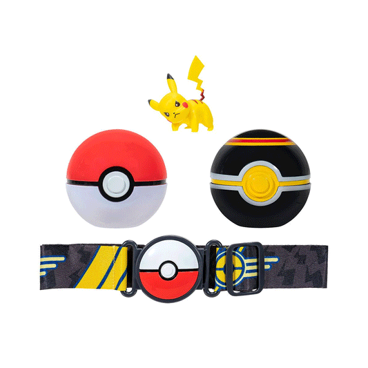 Cinturón entrenador de Juguete Clip n' Go Pokemon