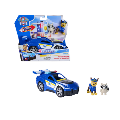 Vehículo de Acción Paw Patrol Chase Pull Back