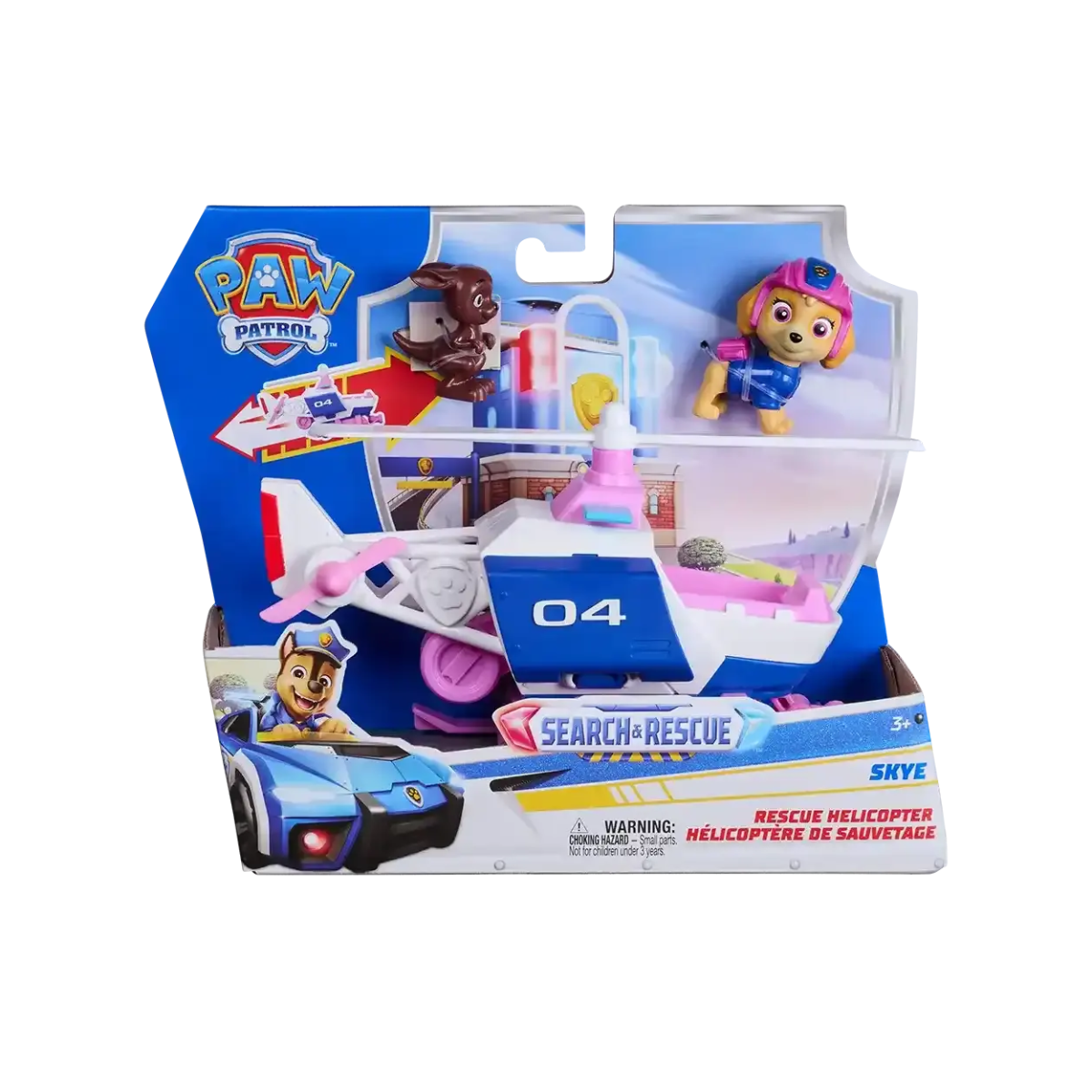 Vehículo de Acción Paw Patrol Skye Pull Back