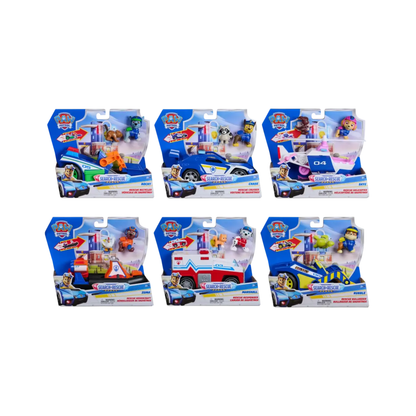 Vehículo de Acción Paw Patrol Marshall Pull Back