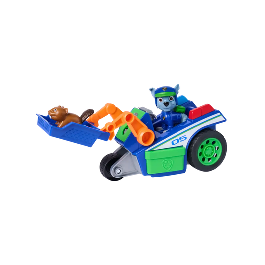 Vehículo de Acción Paw Patrol Rocky Pull Back