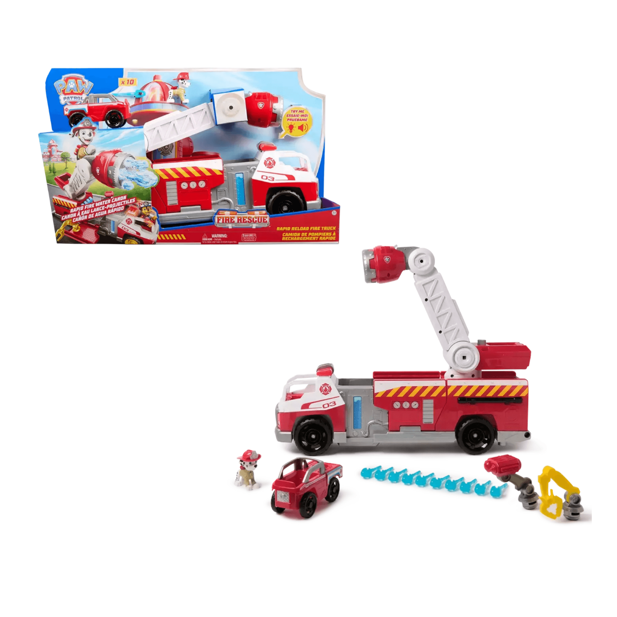 Paw Patrol Marshall – Camión De Bomberos De Rescate