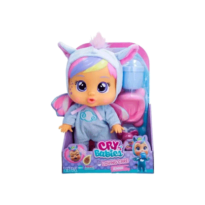 Muñeca Cry Babies Bebe Lloron Loving Care 25cm