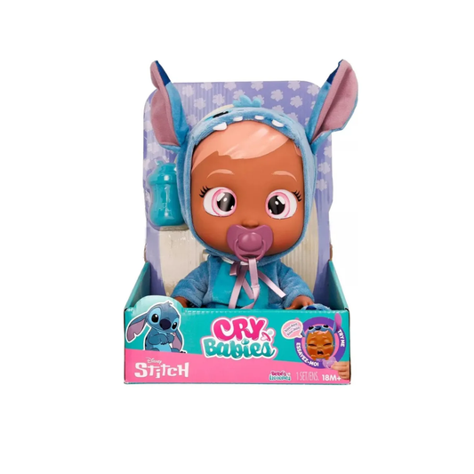 Muñeca Cry Babies 30 Cm. Stitch Wabro