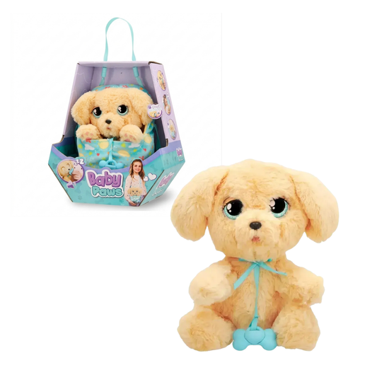 Baby Paws Labrador - Peluche Cachorro Interactivo 22 cm
