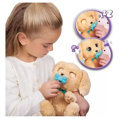 Baby Paws Labrador - Peluche Cachorro Interactivo 22 cm