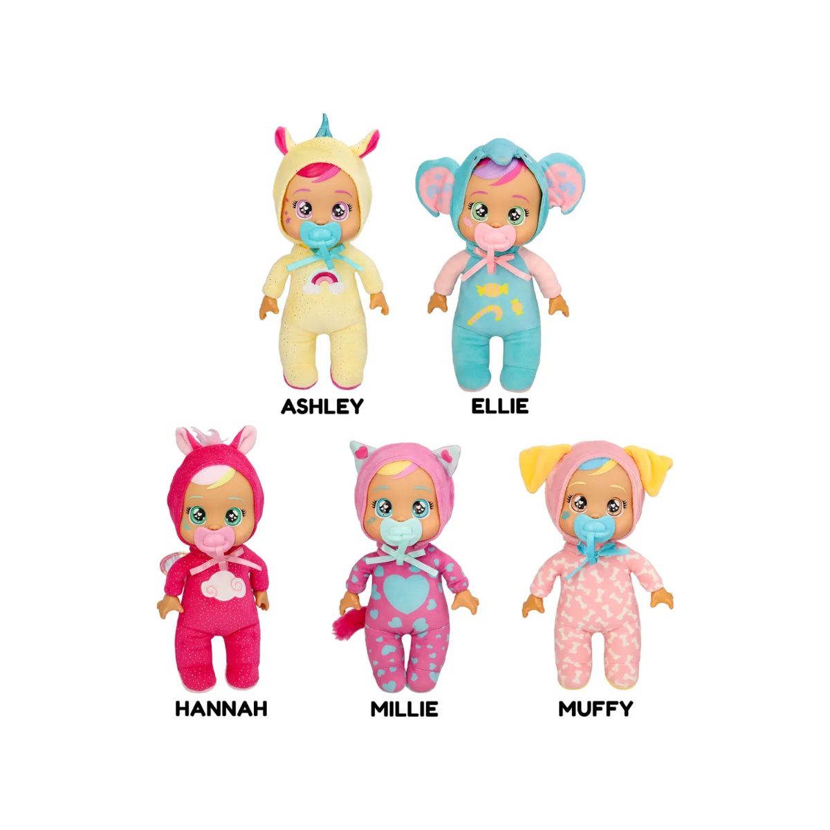 Muñeca Cry Babies Tiny Day Care 26cm