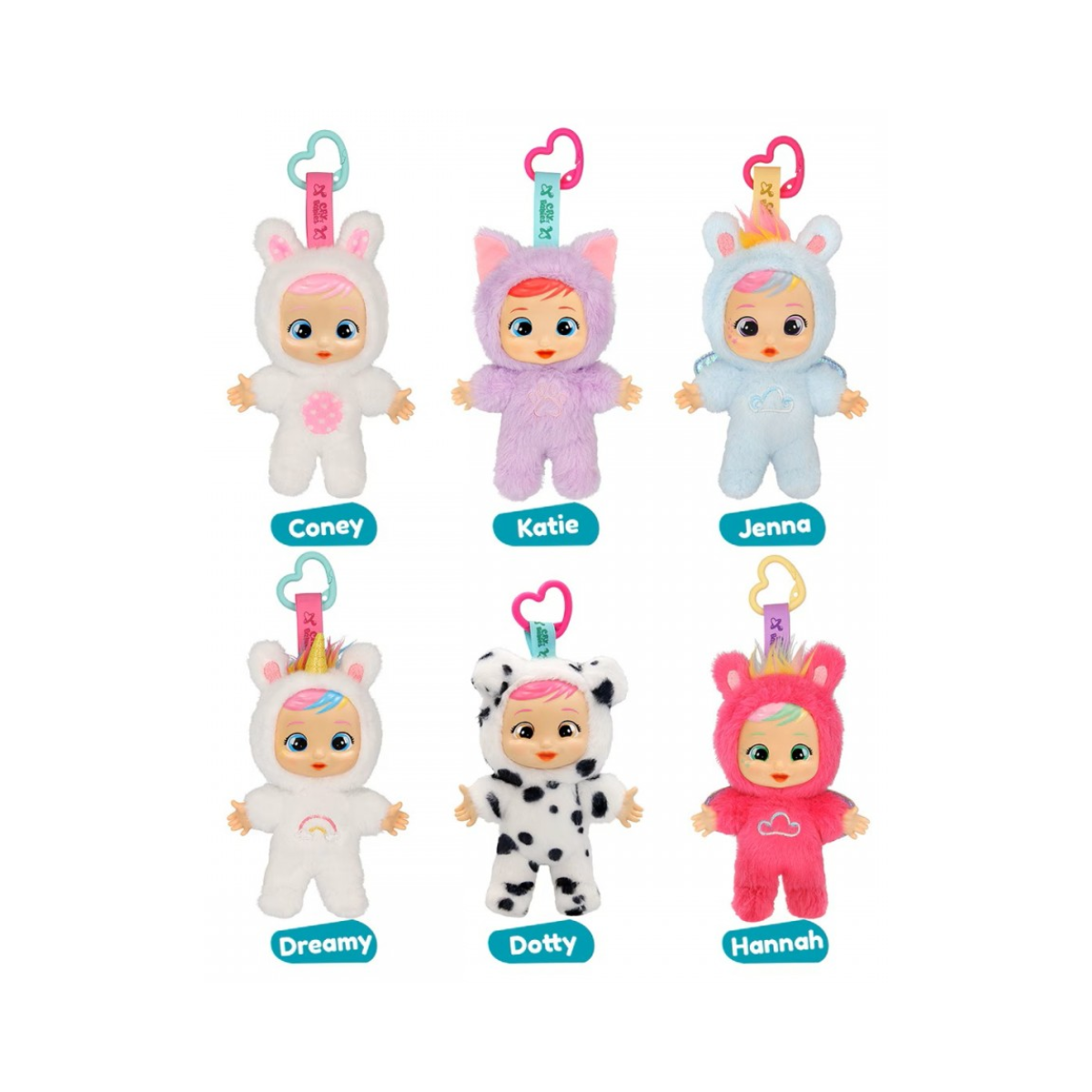 Muñecas Cry Babies Cuties 15cm