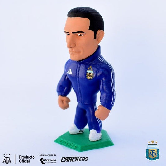 Figura  3D Coleccionable de Lionel Scaloni