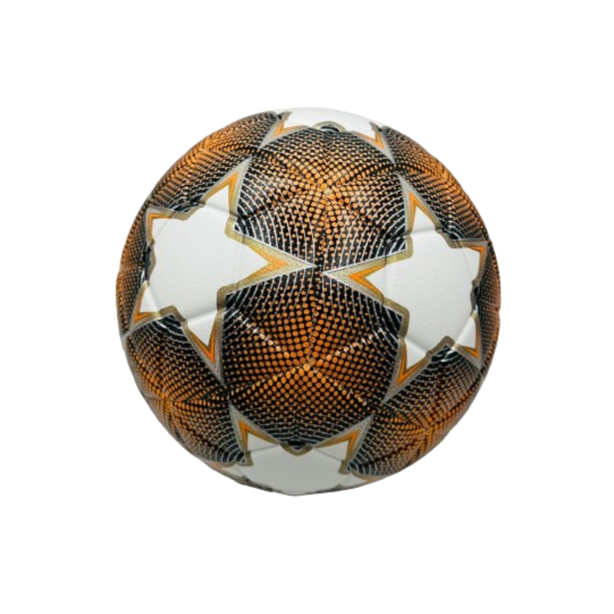 Pelota N5 Naranja Con Negro