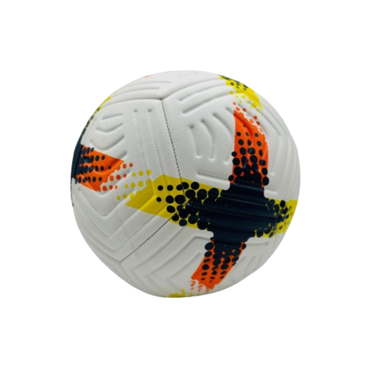 Pelota N5 Naranja Con Amarillo