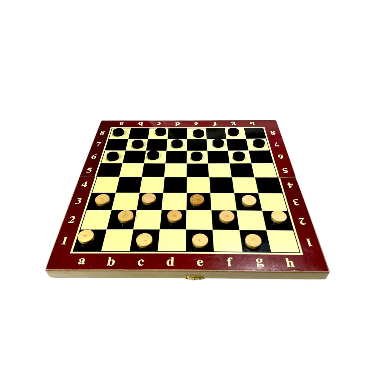 Juego 3 en 1 de Madera: Ajedrez, Damas y Backgammon