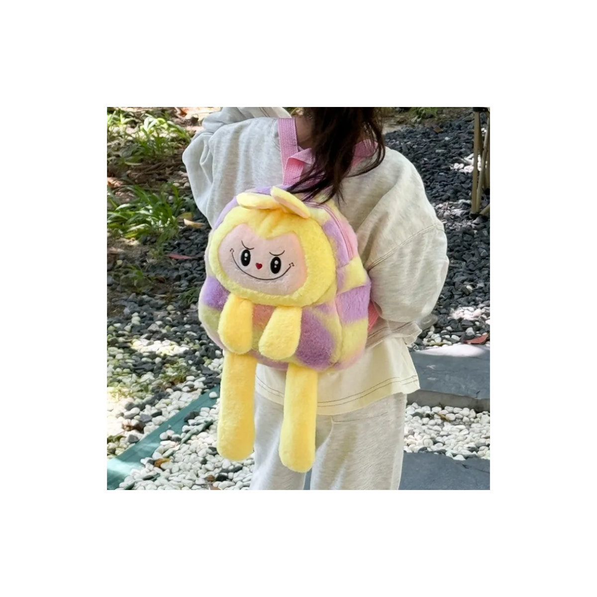 Mochila Labubu Laburu Peluche