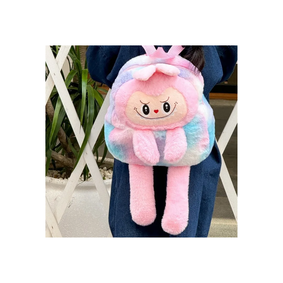 Mochila Labubu Laburu Peluche