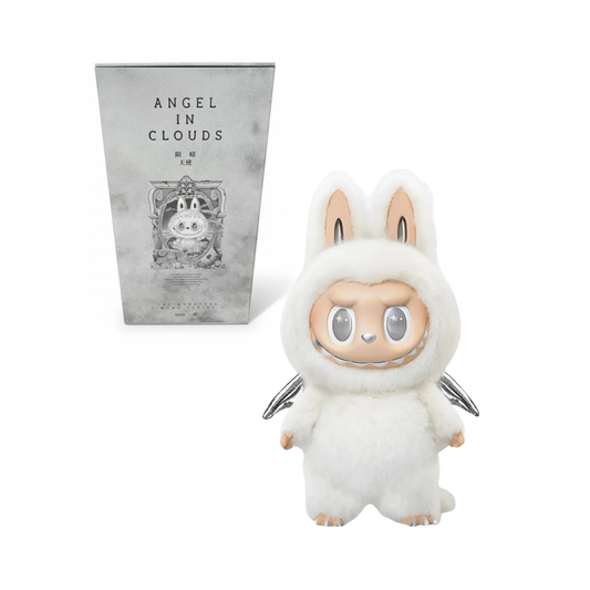Labubu Laburu Gigante Zimono Angel In Clouds (The Monsters Series 2) - 55 cm